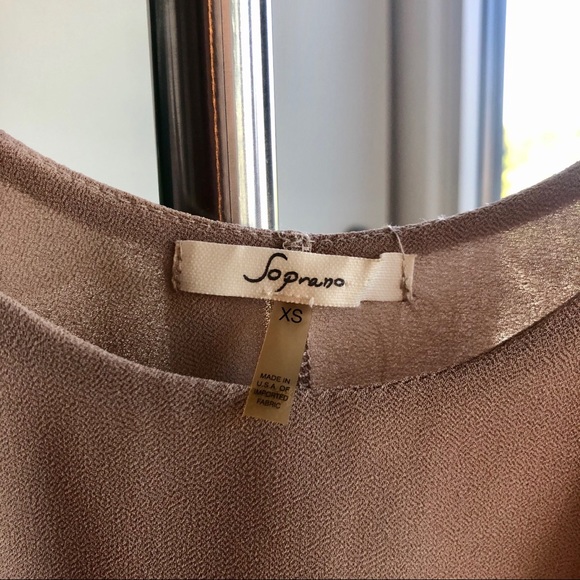 Soprano XS Double Layer Camisole - caramel - Picture 3 of 5